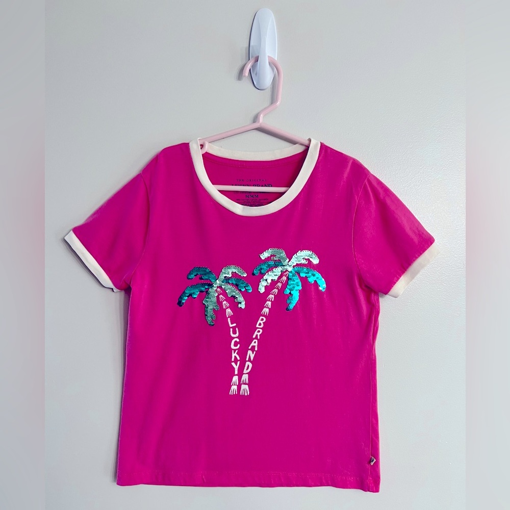 Lucky Brand | Girls Sequin Shirt/Top